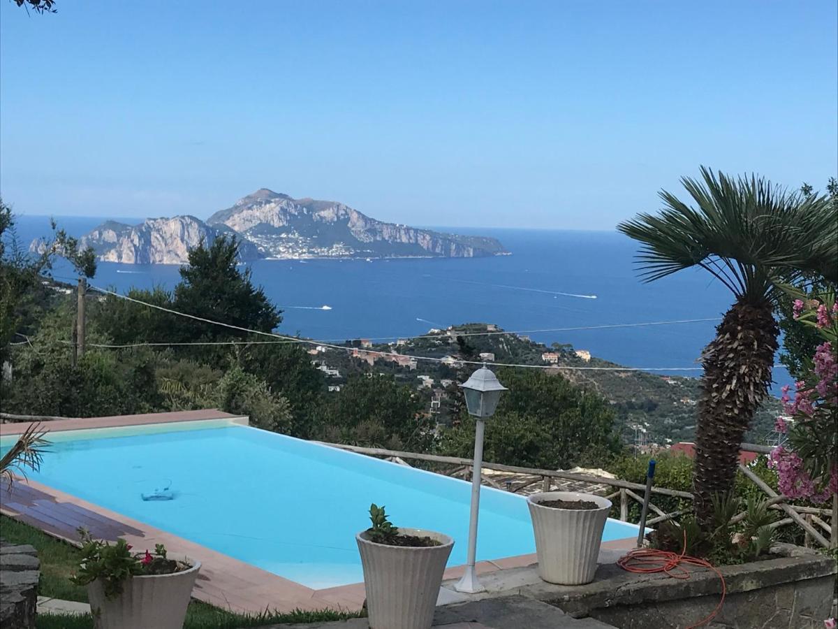 Resort Ferrara Villa Multa Quies Massa Lubrense Exteriör bild