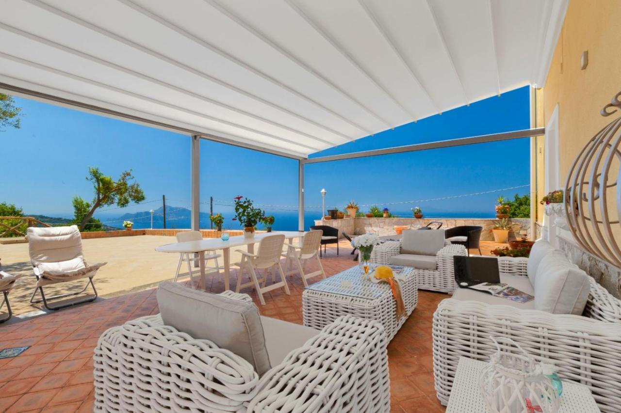 Resort Ferrara Villa Multa Quies Massa Lubrense Exteriör bild